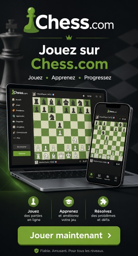 Jouez, apprenez et progressez sur Chess.com